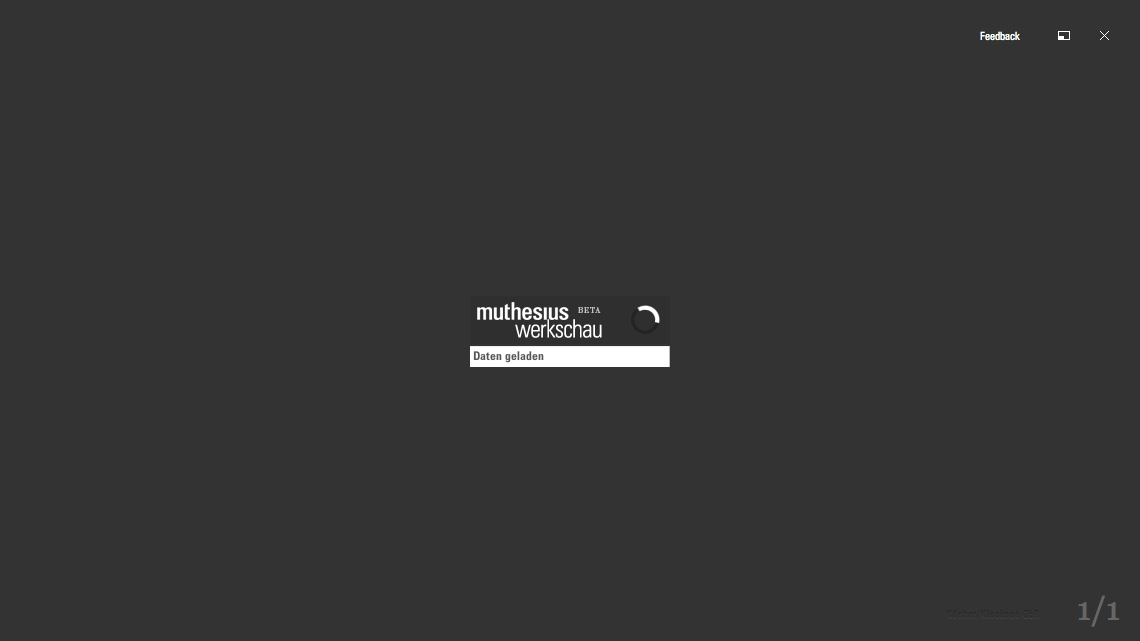 Fullscreen Das Interface gestaltet sich als Flat-Design im Vollbildmodus
