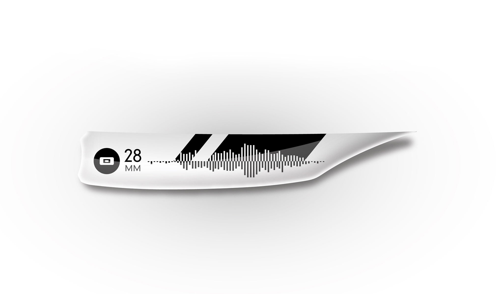 Die universelle Finne  für Twintip-Kiteboards