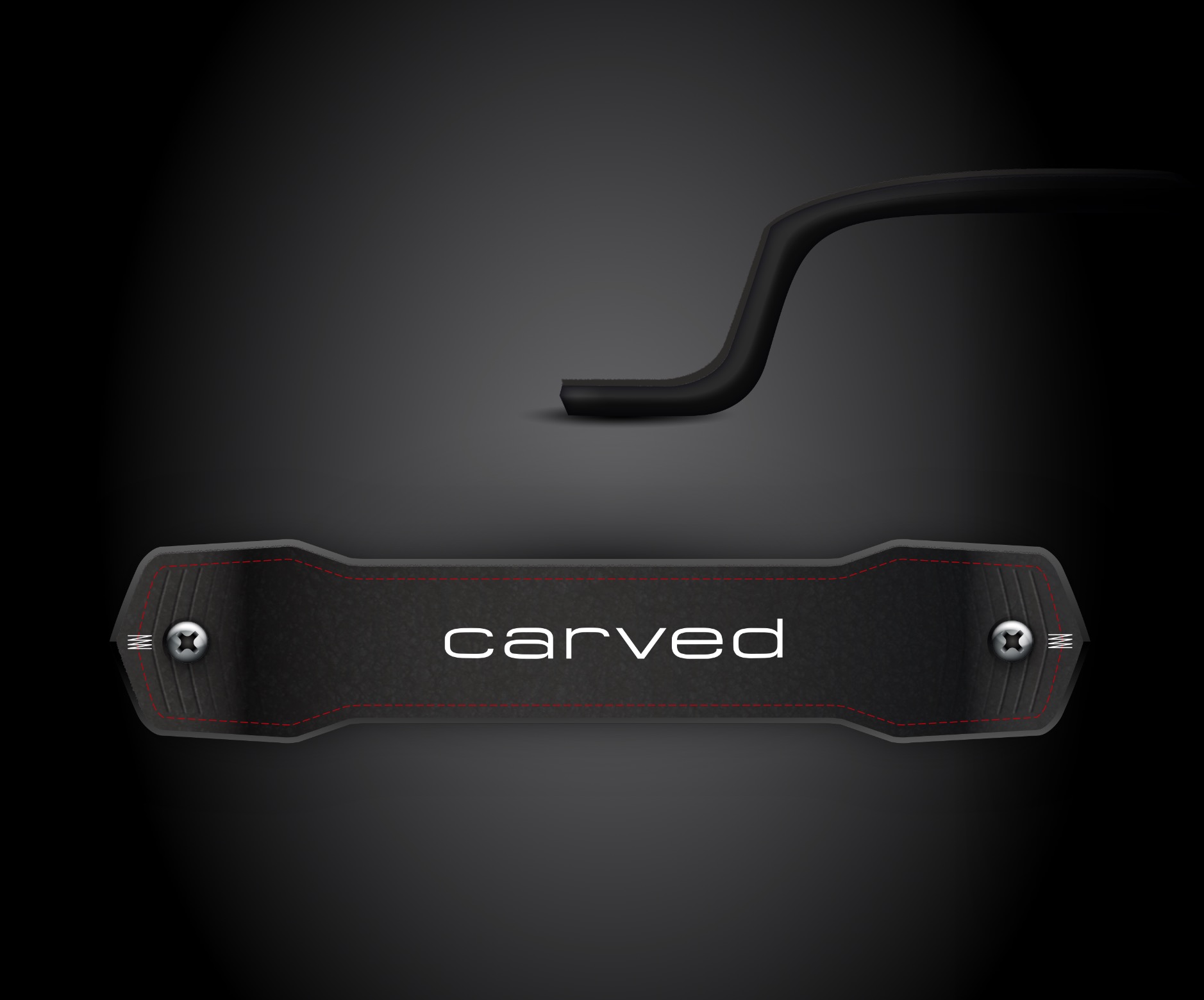 Schlicht aber mit deutlichem Duktus des Kernproduktes Imperator VI | Grab Handle / Griff