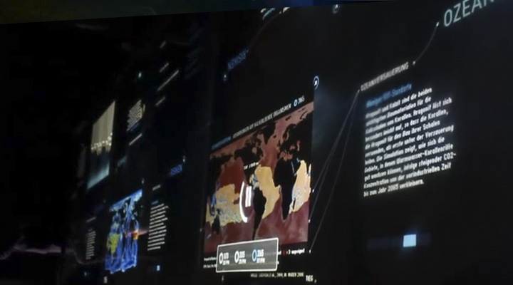 Eine Vielzahl an Videos und Animationen wurden großzügig erfahrbar gemacht