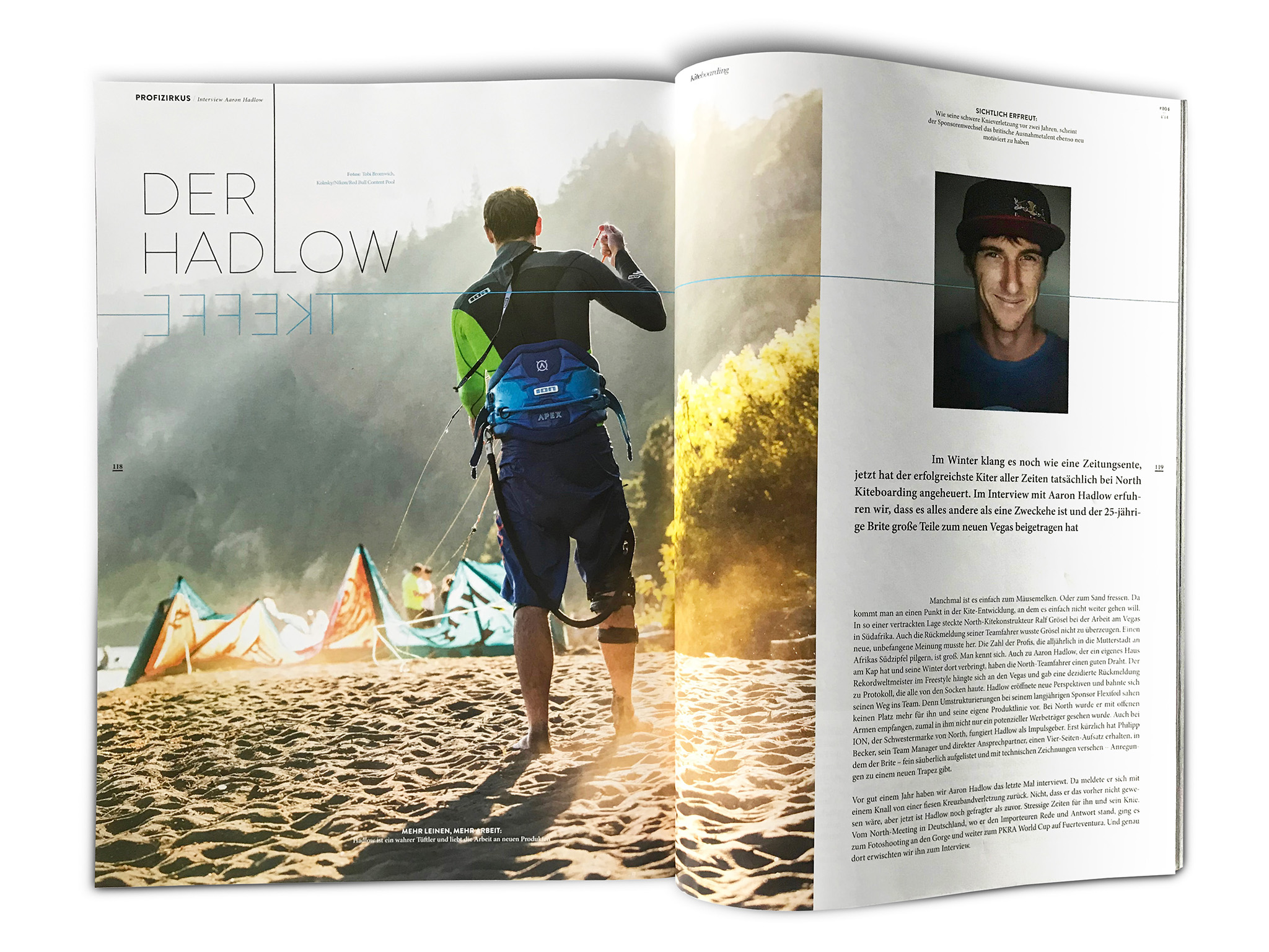 Auch der redaktionelle Inhalt gab dem Bild stets Freiraum, insbesondere um konsistente Narration durch Bild- und Wortwechsel zu erwirken