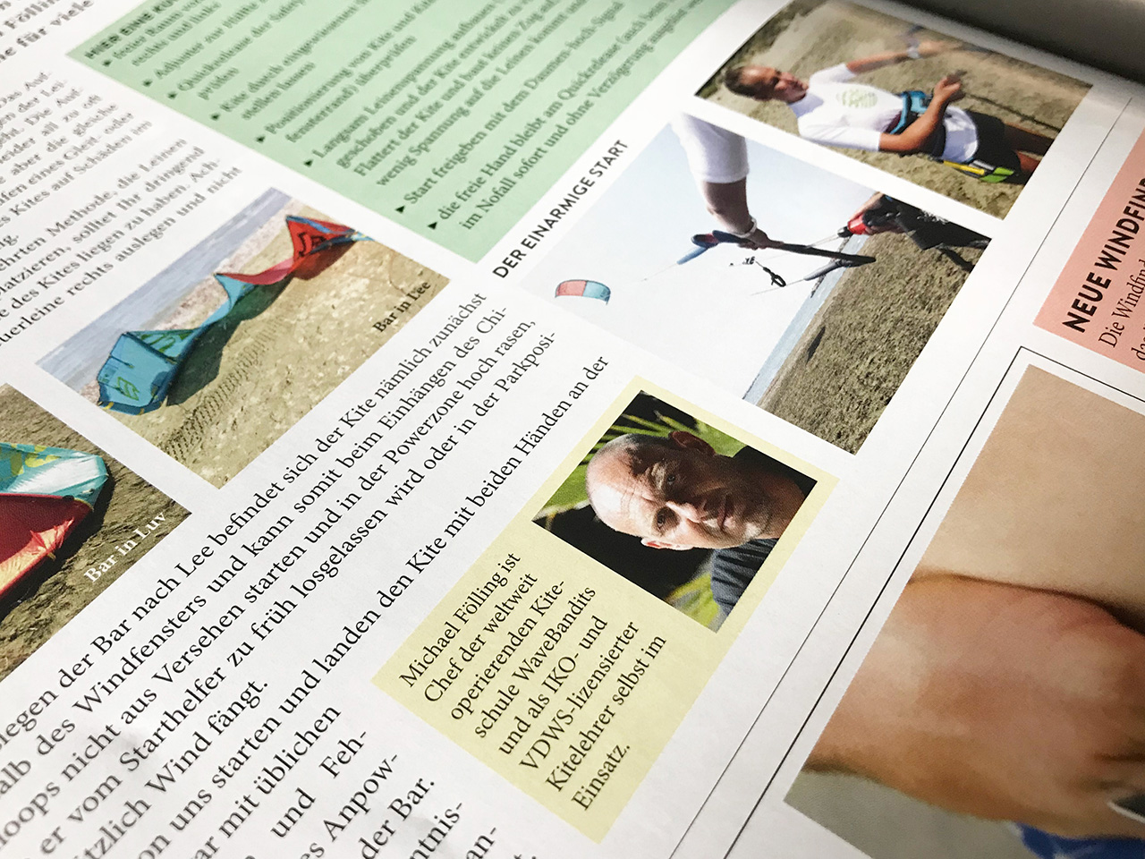 Der modulare Aufbau ermöglichte nicht nur redaktionell eine variable Handhabung unterschiedlicher Themen, sondern auch eine gewisse Leichtigkeit in einer sinnvollen Gestaltung