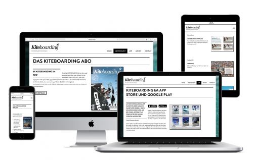 Kiteboarding.eu Website Relaunch